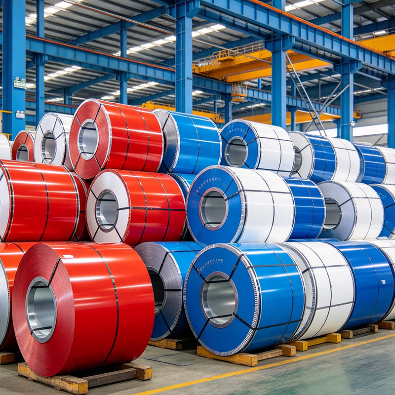 Color-Coated Steel Coils (PPGI) Supply for Home Appliance Factory in Europe