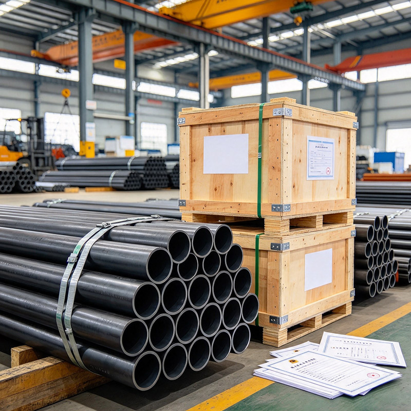Seamless Steel Pipes for Water Supply Pipeline in South America