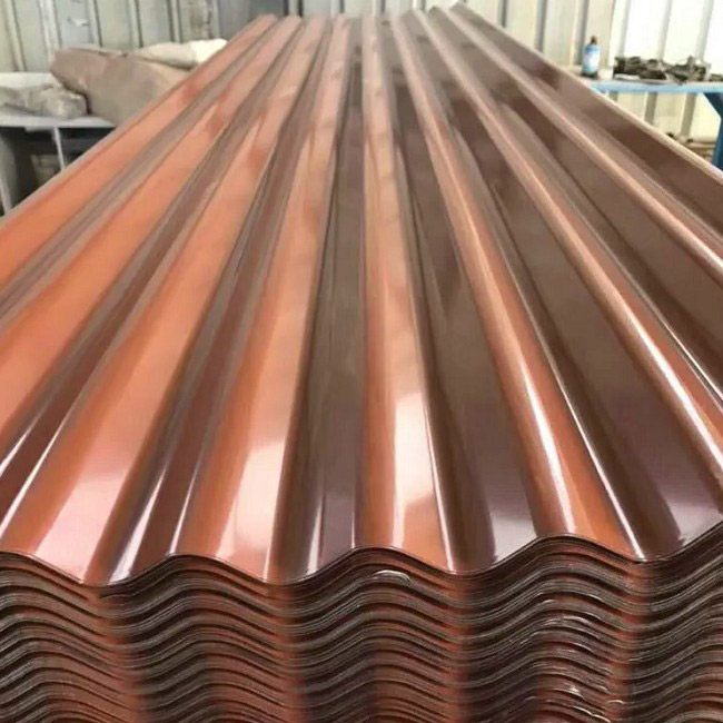 Color-Coated Corrugated Sheet